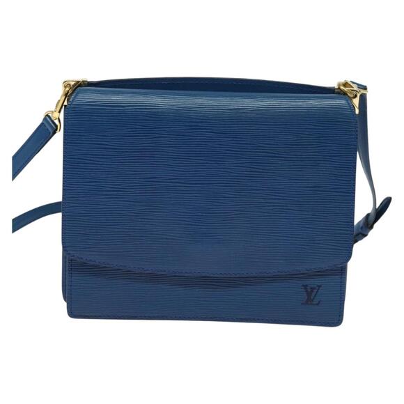 LOUIS VUITTON Epi Grenel Shoulder Bag Blue M52362 - Picture 2 of 13